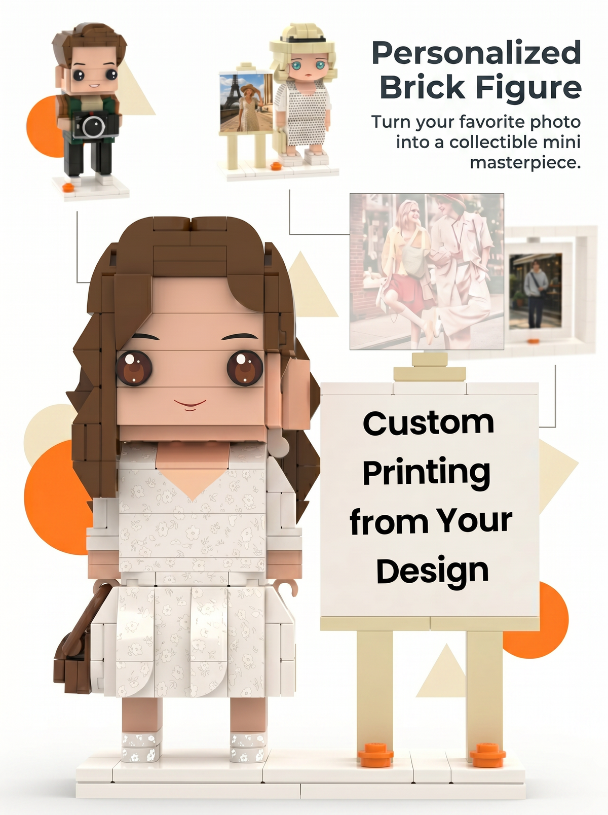 Custom Brick Figure - Single Person