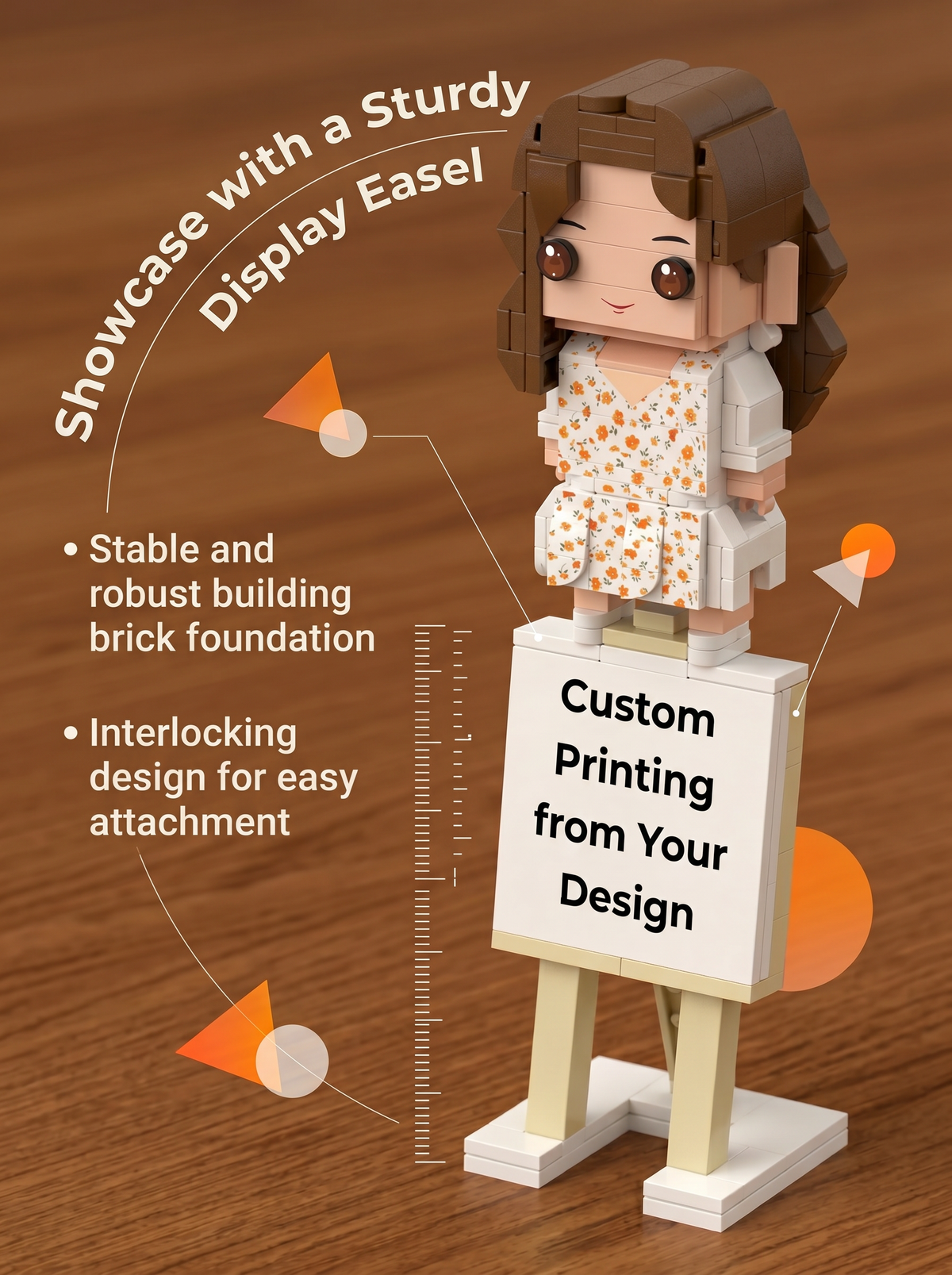 Custom Brick Figure - Single Person