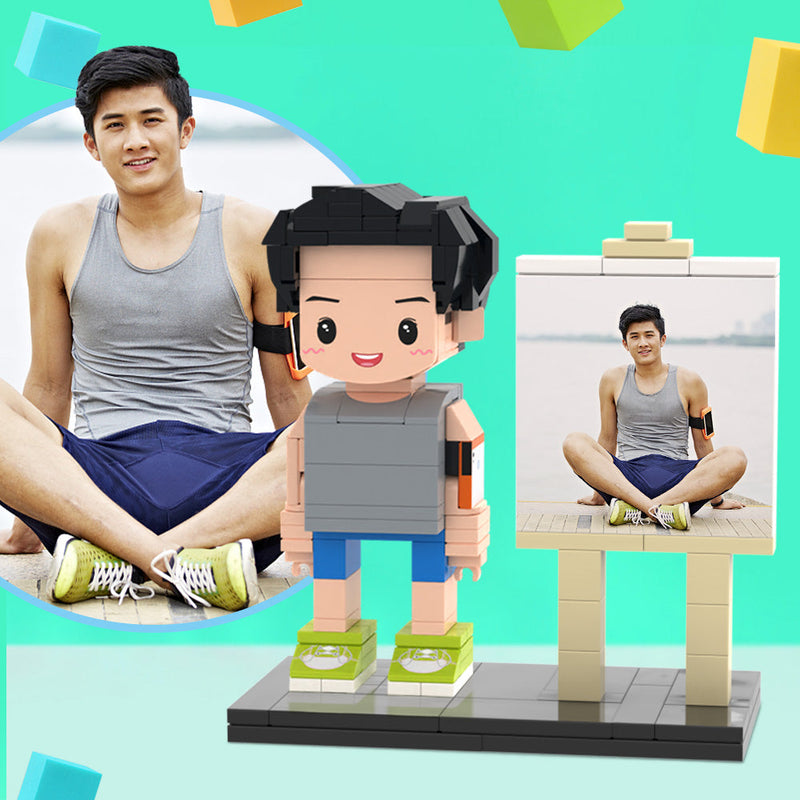 Custom Brick Figure - Single Person