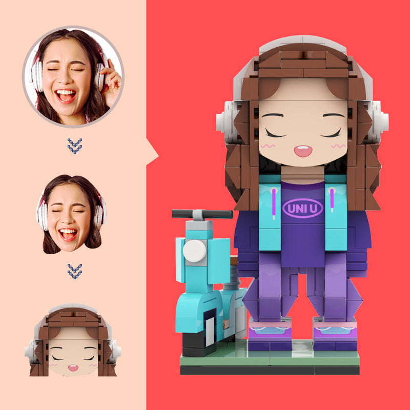 Custom Brick Figure - Single Person