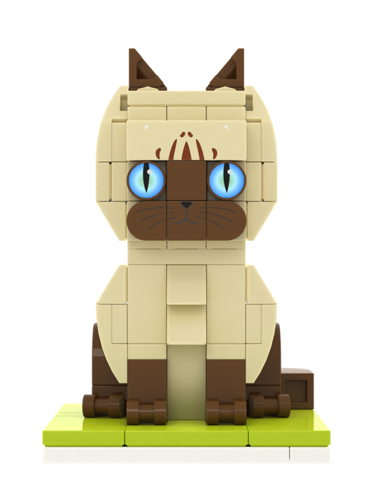 Custom Cat Brick Figure – Figure Only – Style A product example