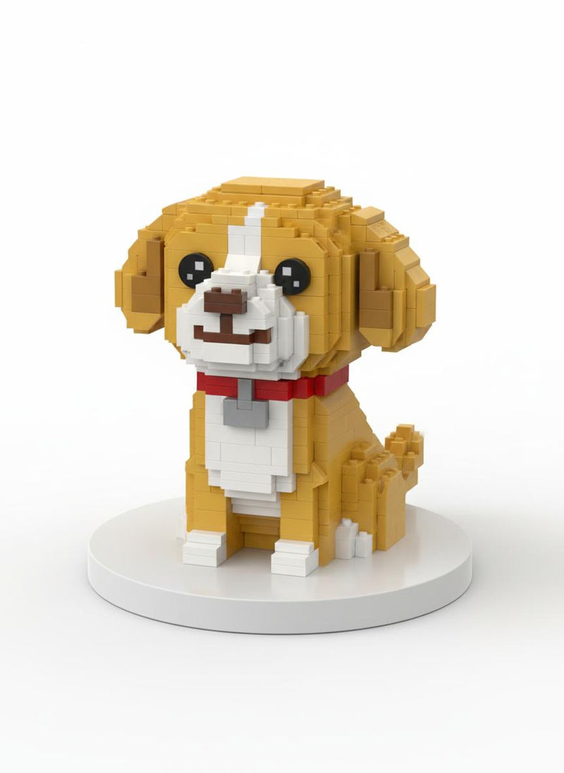 Custom Brick Figure - Pet Dog