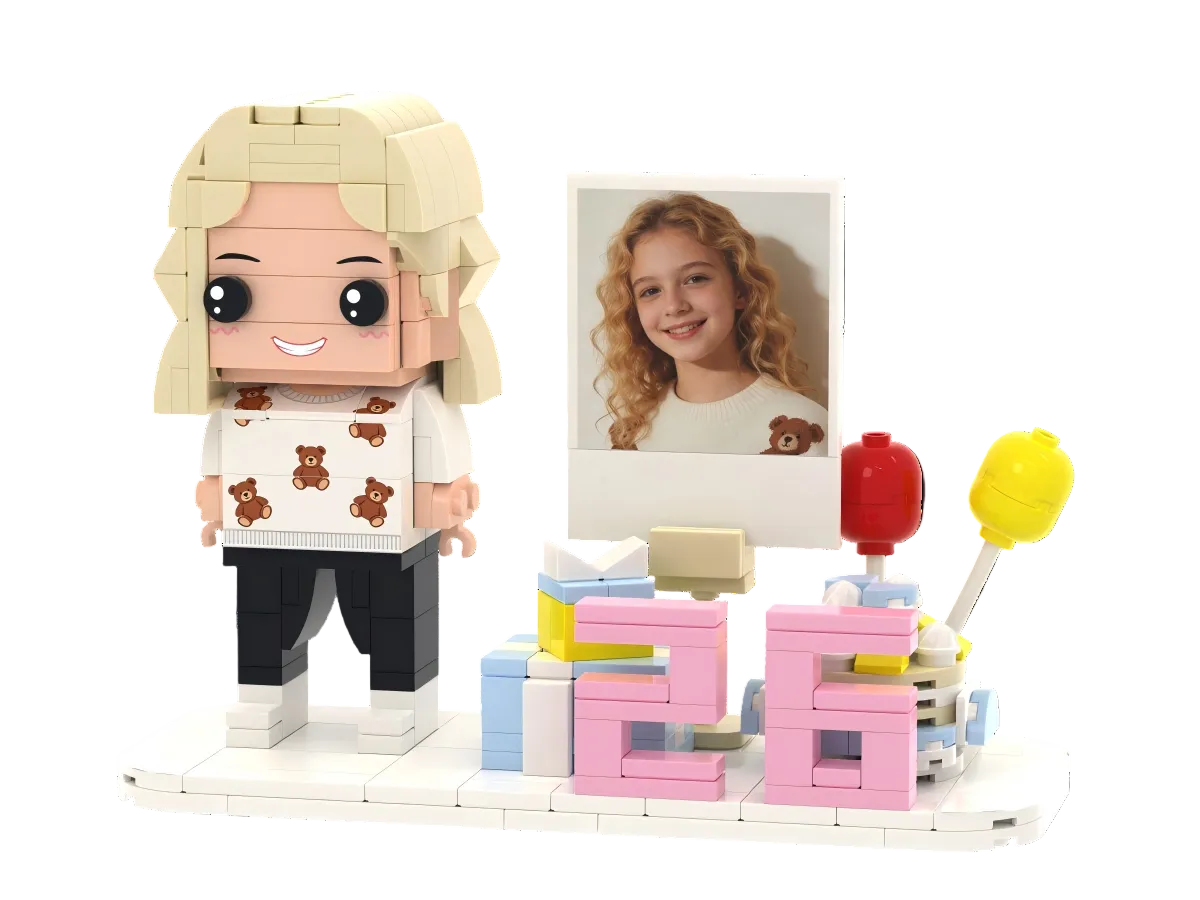 Custom Brick Figure - Single Person
