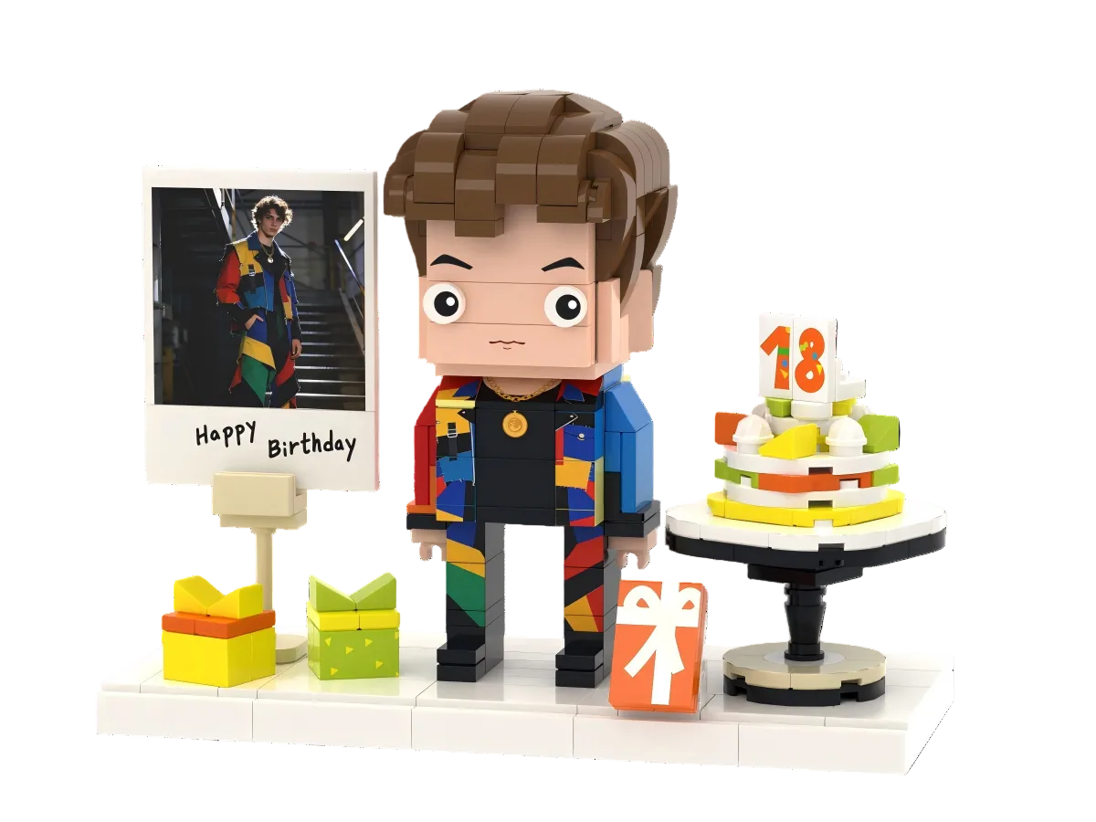 Custom Brick Figure - Single Person