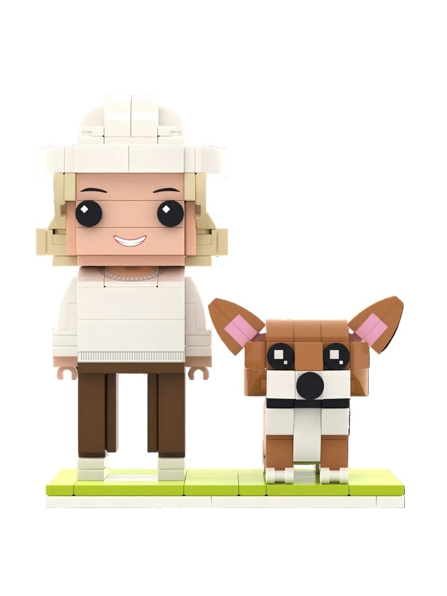 Custom Brick Figure - Single Person