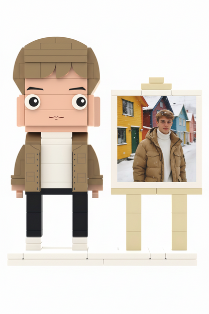 Custom Brick Figure - Single Person