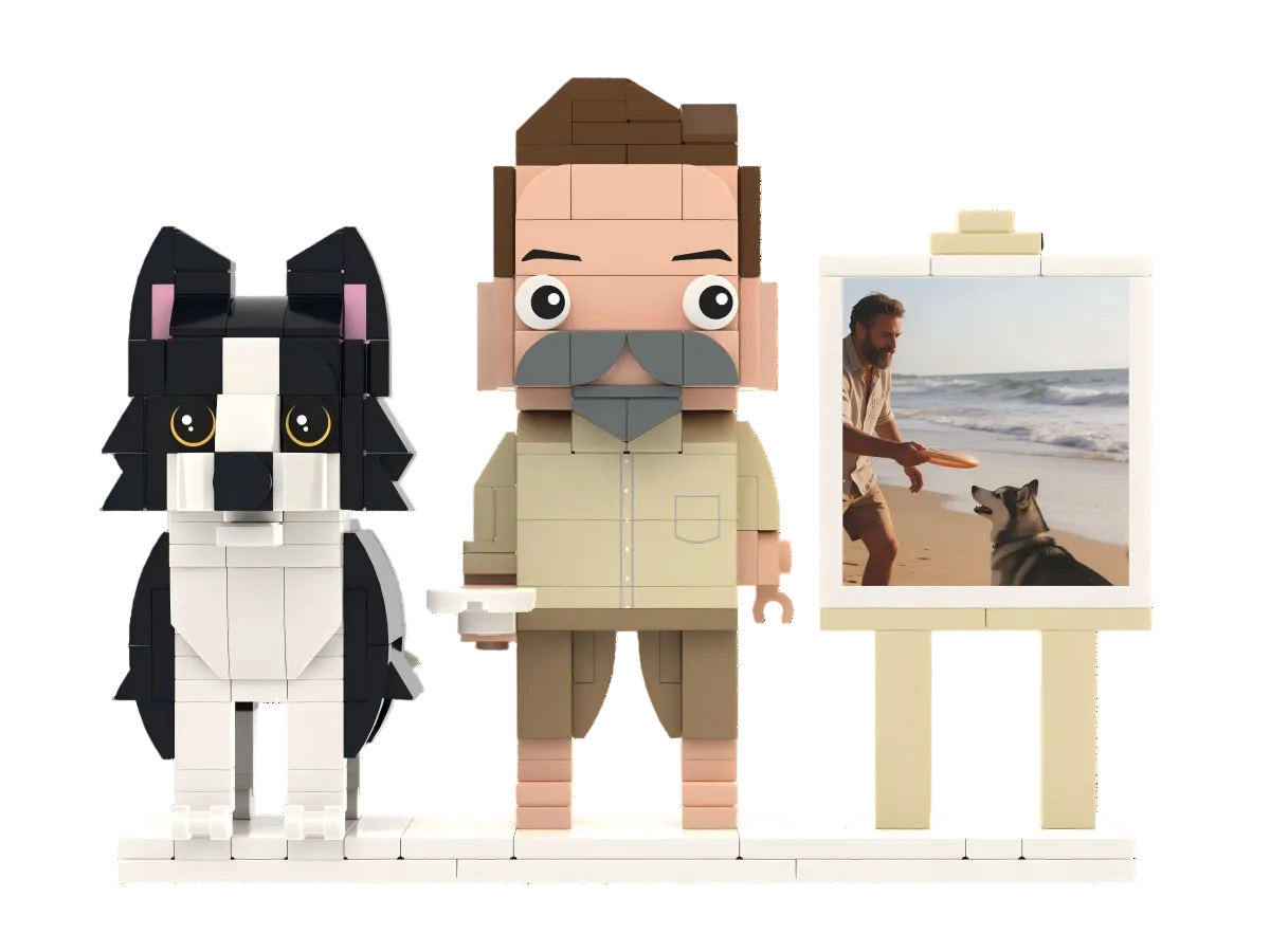 Custom Brick Figure - Single Person